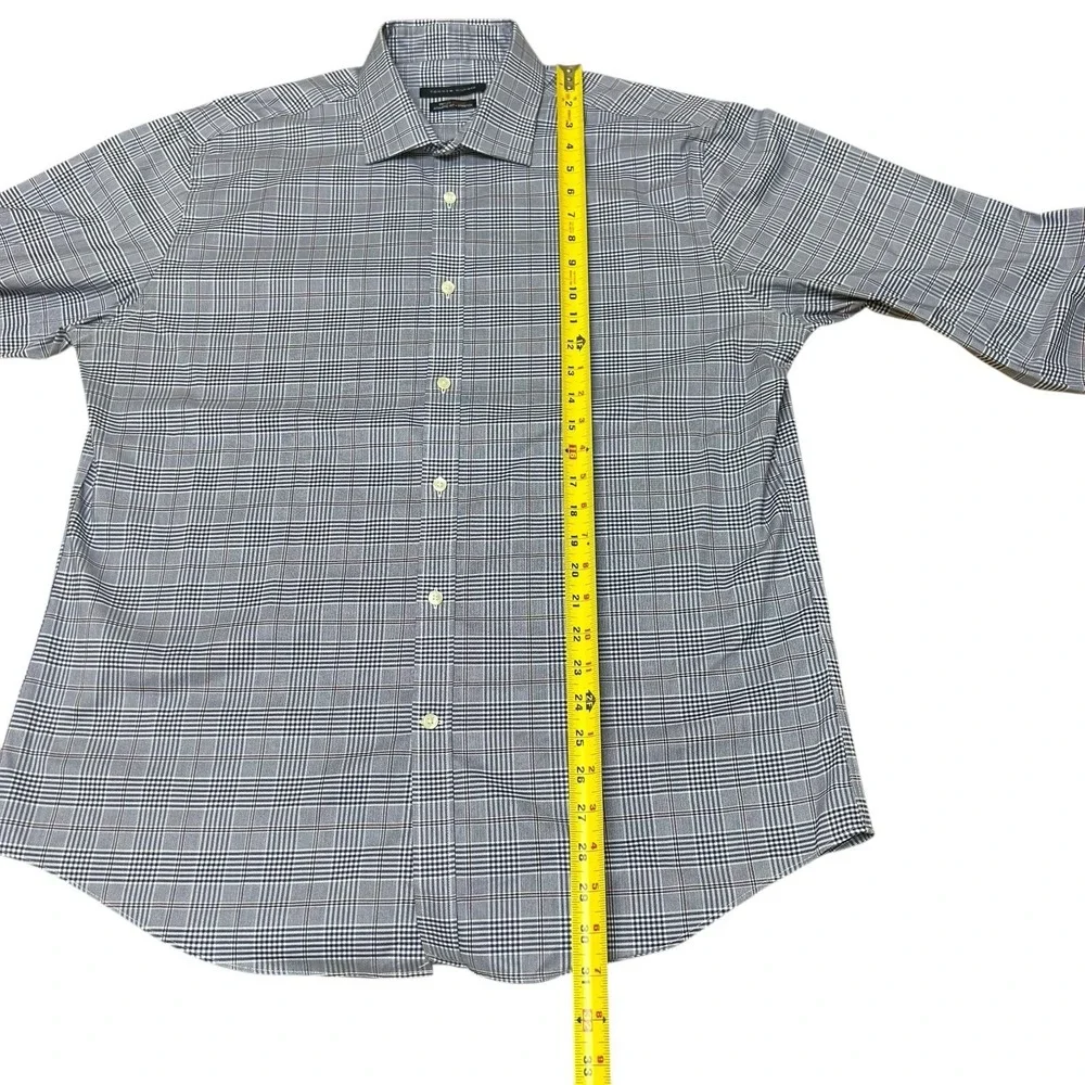 Tommy Hilfiger Men's THFlex Athletic Fit Stretch Button Long‎ Sleeve Shirt XL 17